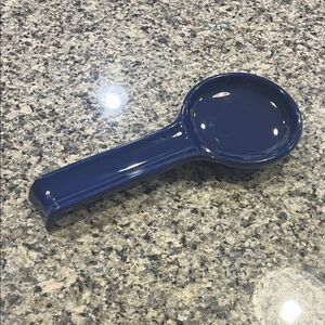 Sweet Ceramics Made in Italy Spoon Rest Holder blue